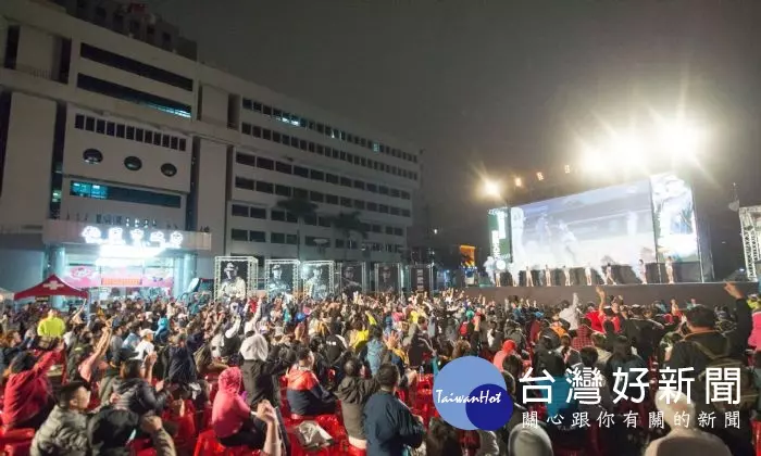 500吋大螢幕直播台灣大賽 邀球迷為桃猿隊加油