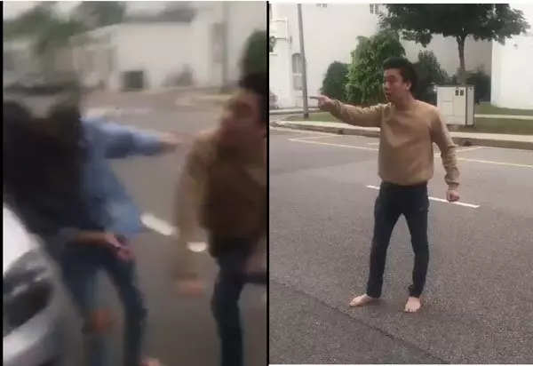 新男子打泰女!原因是有人盯著他的女友!快看視頻!