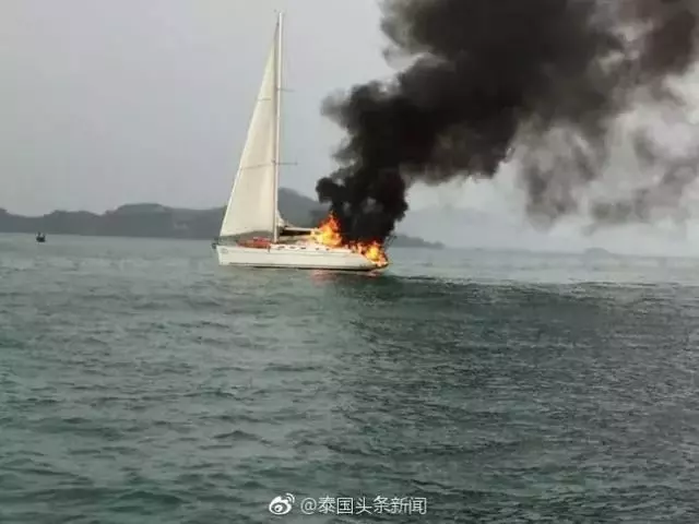 泰國普吉島豪華遊艇失火:船上9名遊客已全部獲救