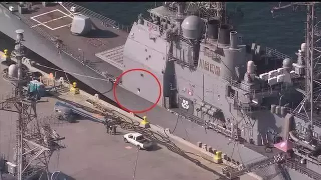 美萬噸軍艦被飛彈打了個大窟窿,專家:中國還有更厲害的