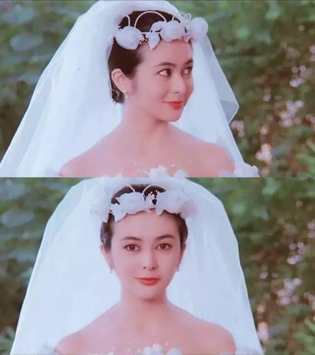 張曼玉穿婚紗,林青霞穿婚紗,邱淑貞穿婚紗,都輸給了她穿婚紗!