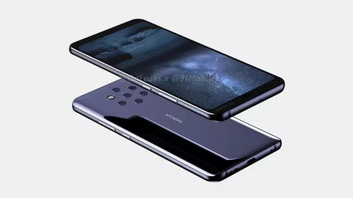 Nokia 9渲染圖曝光:後置五攝+搭載捲土重來的PureView純景照相技術?!