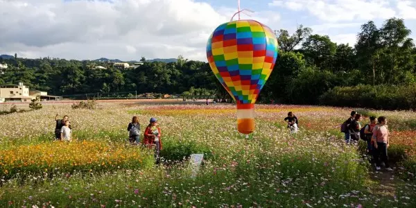 超夢幻!桃園花彩節大溪打頭陣 熱氣球、月亮搶先看