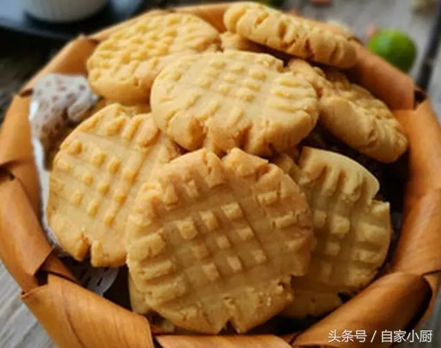 自製小零嘴——花生醬餅乾