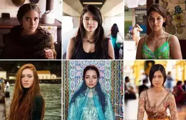 她拍攝了500個女神,組成世界美女地圖,沒有一張是網紅臉