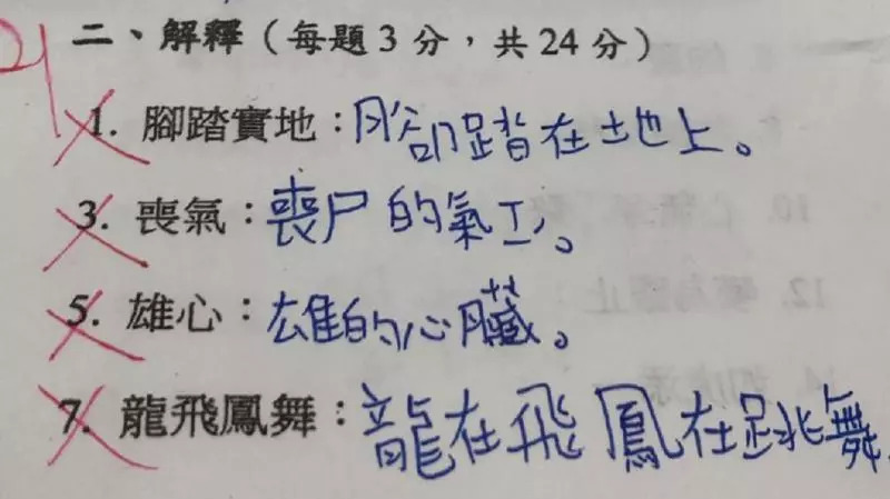 國語考32分!弟「名詞解釋」這樣寫 姊傻眼網讚:有才