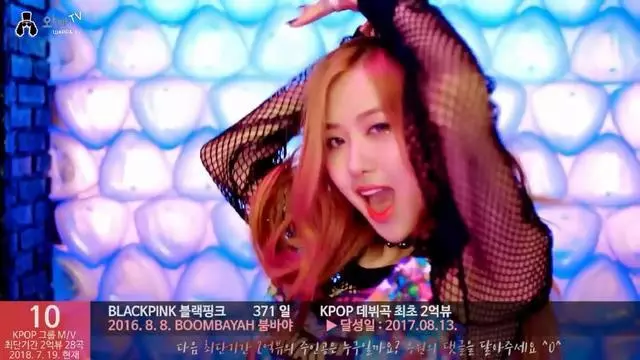 28首KPOP歌曲破兩億時間:BTS、EXO、bigbang、TWICE、Blackpink