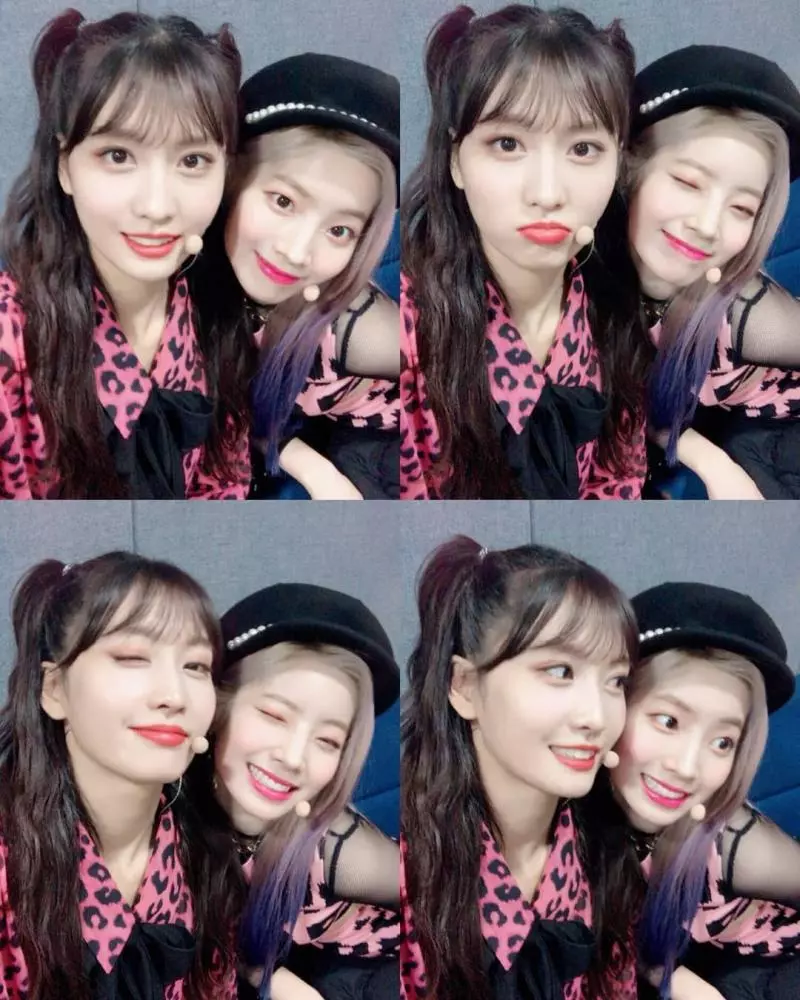 [TWICE][分享]181112 志效-Mina《你好》花絮照公開明朗笑容俘獲飯心