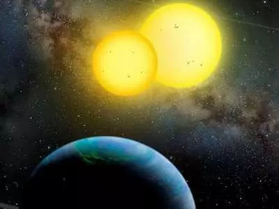 如果我們有兩個太陽,地球該怎樣運行?看看這個鄰居就知道了