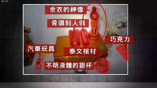 25歲男子勒斃男童,供養泰國「鬼妻娜娜」疑走火入魔