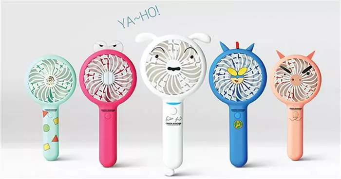 夏天的好夥伴「蠟筆小新隨身小風扇」