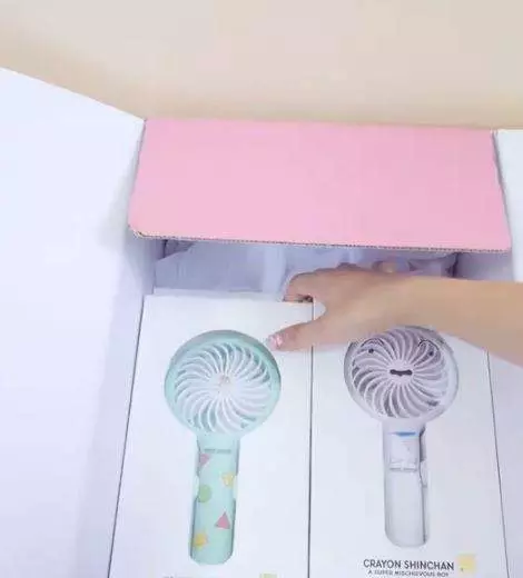 夏天的好夥伴「蠟筆小新隨身小風扇」
