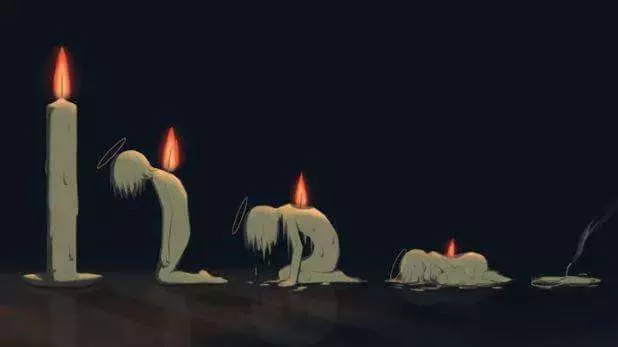19張「我們每天都在承受著一樣痛苦」的超寫實插畫,「微笑只是面具」中肯的讓人鼻酸QQ
