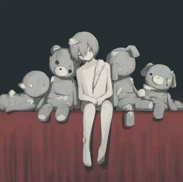 19張「我們每天都在承受著一樣痛苦」的超寫實插畫,「微笑只是面具」中肯的讓人鼻酸QQ