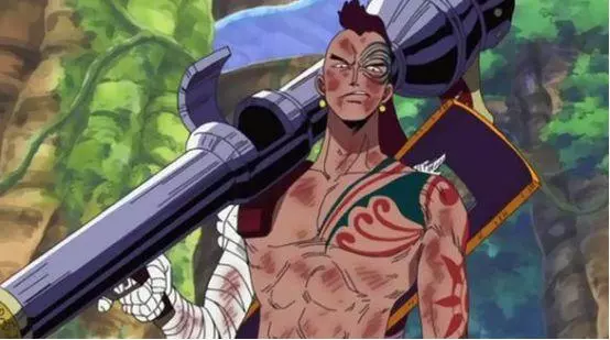 他是海賊最勇猛的戰士之一,曾擊殺艾尼路,和路飛不分上下!