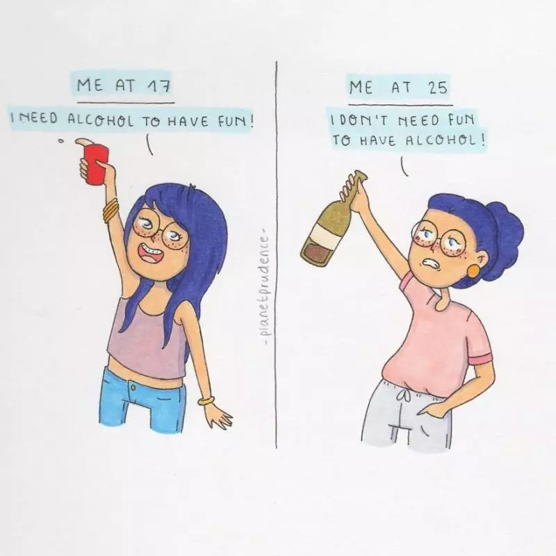 19張超中肯「只有女生才會懂的那些事…」的插畫