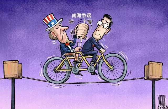 就南海問題,外交部發言人華春瑩強力「回懟」了美國副總統彭斯!