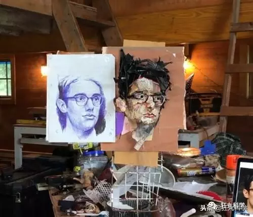 現實中的透視外掛:美國藝術家用垃圾做的名畫,騙過你的雙眼
