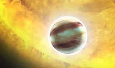 這顆行星溫度高達4327℃,比一些恆星溫度還高,卻只是曬出來的