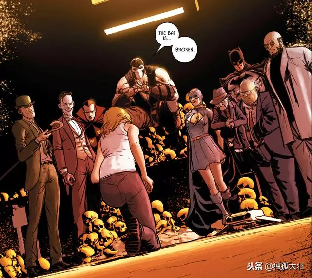 貝恩已經成為哥譚市的幕後黑手,蝙蝠俠陷入了重重算計!