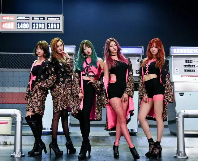 EXID「巨人團」稱號由何而來？五位成員個個都高，真「巨人」！