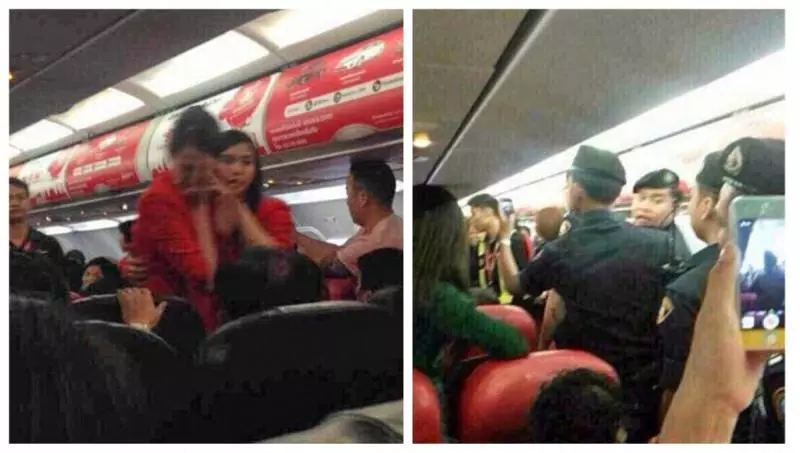 【AirAsia空姐遭侮辱!】中國野蠻乘客因不能和伴侶坐在同一個座位,而將「滾熱的泡麵」潑向亞航空姐的臉蛋!