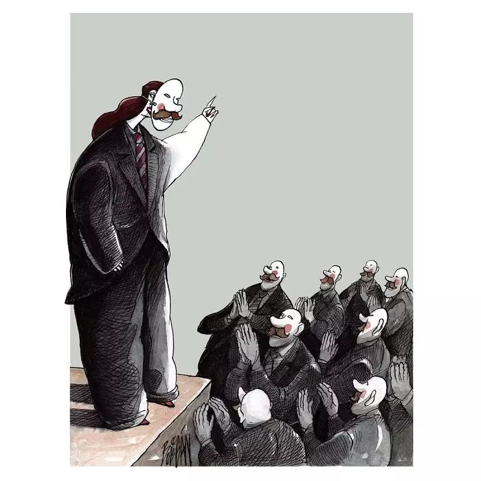 20張「諷刺各種社會問題」的寫實插畫,令人深思...