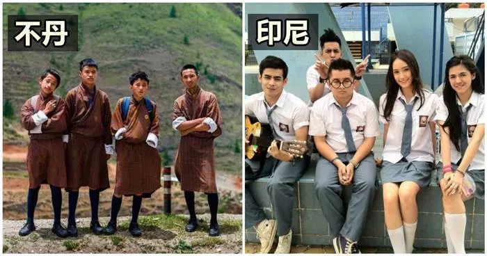 16張「風格不一樣的各國學生制服」照,越南女學生「全白服飾」是公認第一名的~