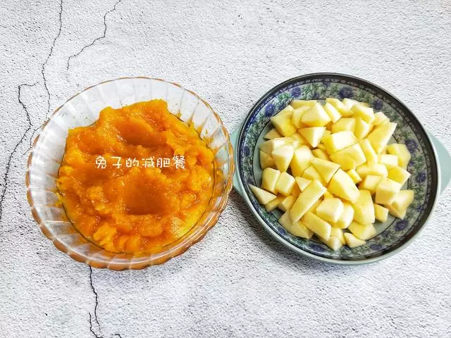 南瓜和蘋果做的早餐,營養簡單,太好喝了,孩子特喜歡,收藏試下