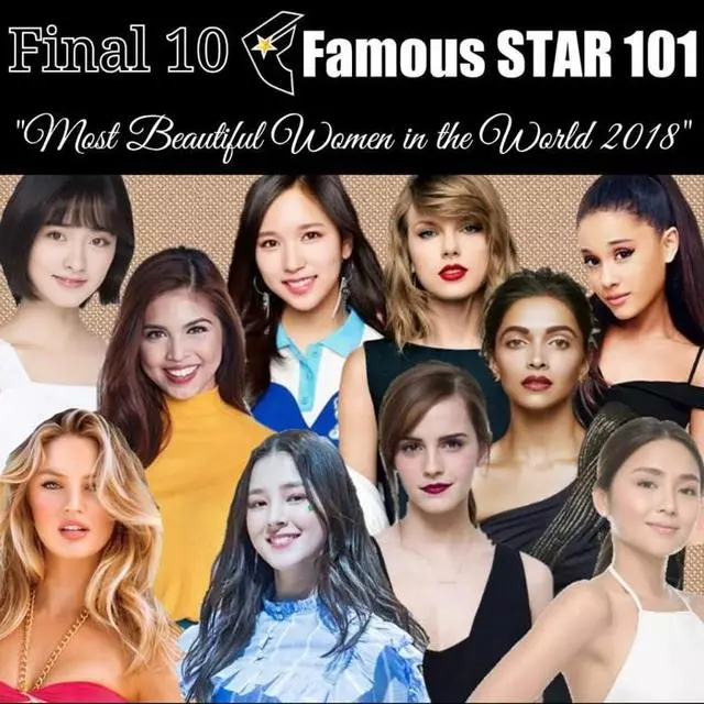 2018全球最美女星TOP10榜單揭曉,來看看你的女神有沒有上榜