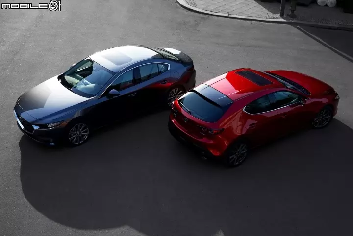 【海外情報】全新大改款Mazda 3 首批正式樣貌照片曝光!