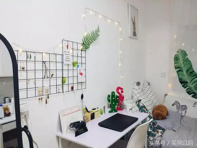 為了省錢這位女孩租了一間「噁髒臭」的10坪小房間,但房東來收房租時,竟變成了「夢幻北歐王國」