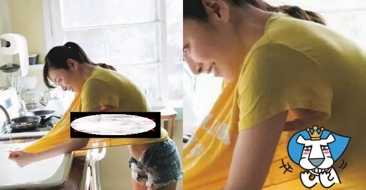 污漬沾一身...妹子拉「上衣」洗! 網暴動:__冷到這樣