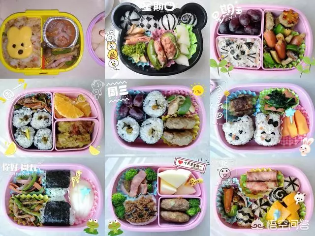 日本媽媽們是怎麼做便當的?