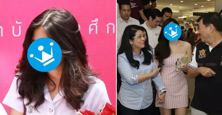 19歲「泰版韓冰」!穿細肩帶為媽媽助選… 布料少少好害羞 網搶喊:這不是我老婆嗎