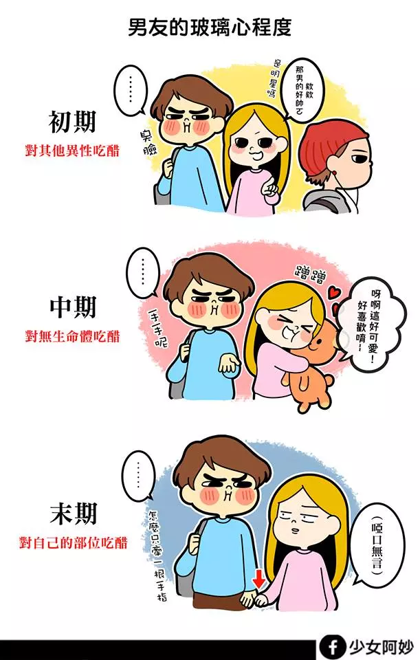 「剛交往 VS 交往後」男女人格大不同 時間過去男友玻璃心不斷升級啊~