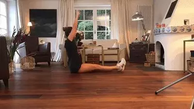 馬甲線健身達人,教你6個徒手動作,在家練出小蠻腰