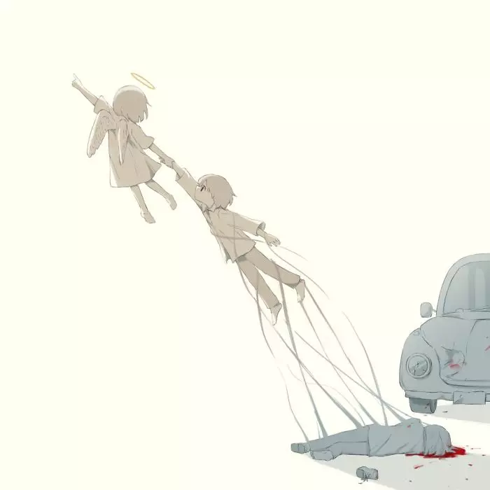 看一看突然很想哭… 插畫家畫出大家「平時不敢說的話」