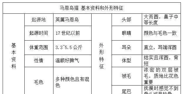 帶你認識貓的品種(一)