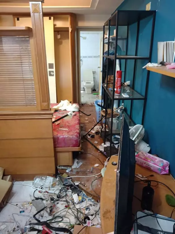 生日慘遇惡房客 房屋如戰後場景 |