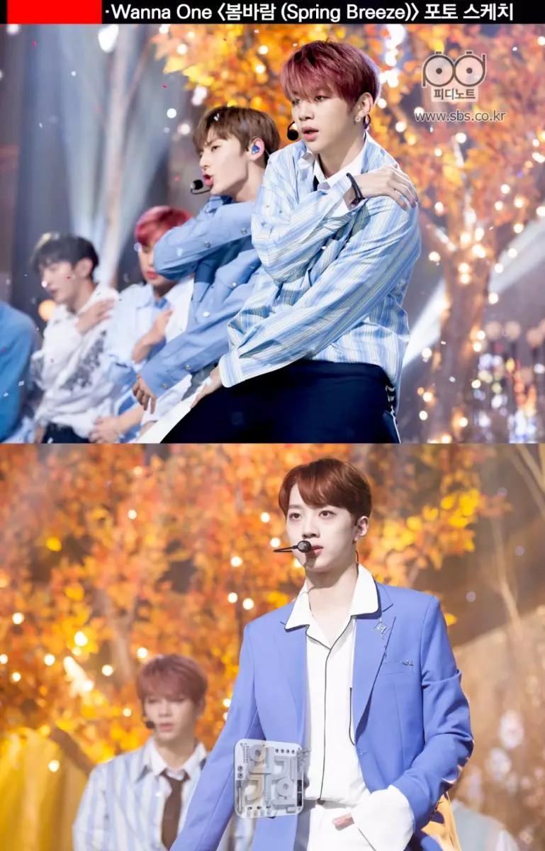 [WANNA ONE][新聞]181204 「成功的追星」WannaOne黃旼炫&裴珍映觀看金俊秀演唱會