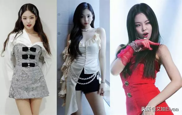 Jennie的solo舞台造型小合輯,一個人簡直太美了,美的有點認不出