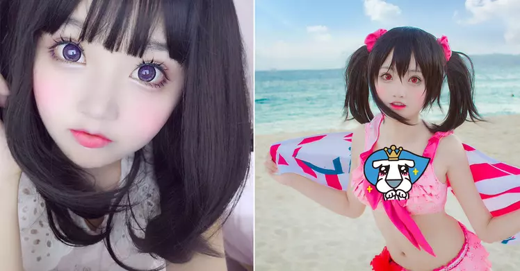 「娃娃眼蘿莉Coser」萌到讓人嫑嫑…沒想到「解開封印」所有人立刻阿阿受不了!(13P)