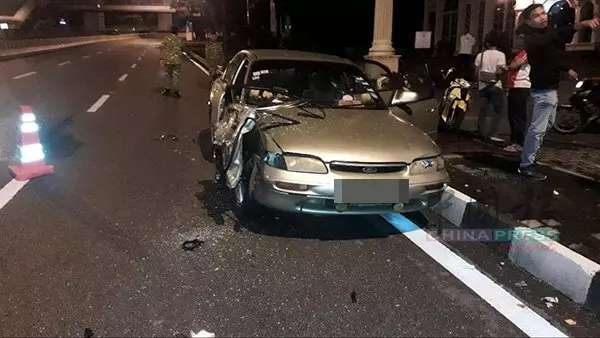 深夜攔截遭失控車猛撞 巡警1死1重傷