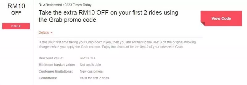 這個12月份不用駕車了!Grab Promo Code高達RM40!