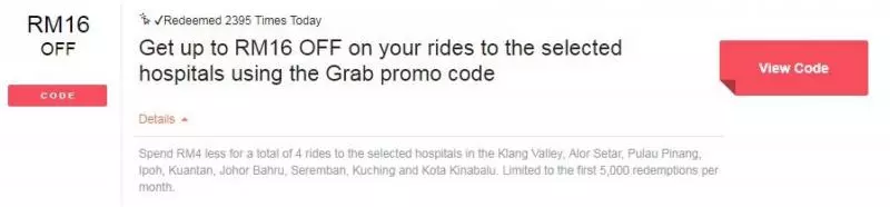 這個12月份不用駕車了!Grab Promo Code高達RM40!