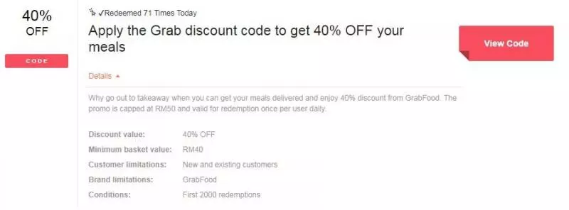 這個12月份不用駕車了!Grab Promo Code高達RM40!