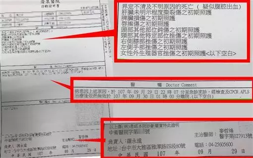 1歲女童肝臟破裂亡 遭母同居人狂踹