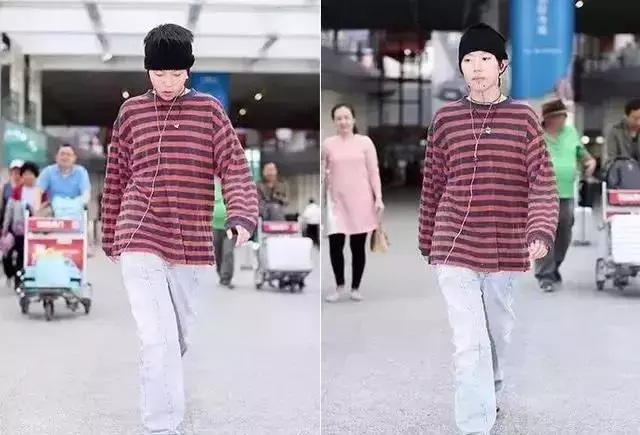 竇靖童瘋了吧!這種褲子也敢穿上台,網友:幸好你媽媽是王菲!