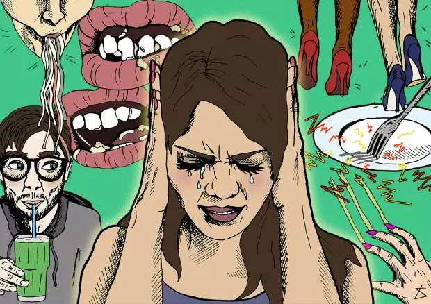 聽到「嚼食物的聲音」就無名火起? 研究:這是一種隱形精神問題